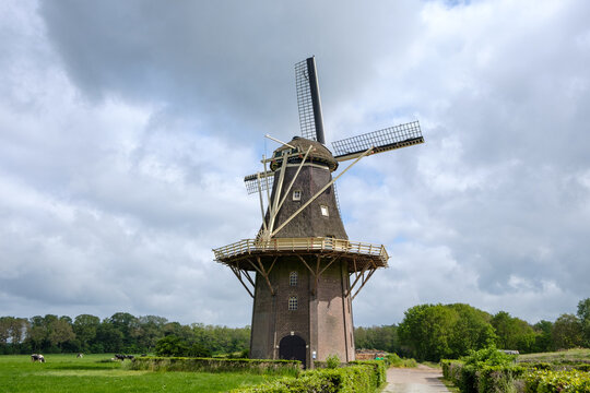 Vilsterse Windmill in Vilsteren, Overijssel || Vilsterse Molen in Vilsteren, Overijssel