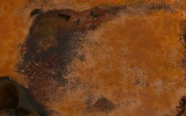 Vintage texture of old oxidized copper with some spots and stains on it Abstract grunge rusty metal texture background for web site or mobile devices design with copy space for text or image.