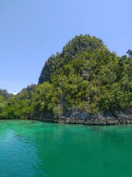 Piaynemo Island Raja Ampat in Indonesia