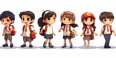Illustration, Back to School AI generated