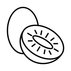 KIWI design vector icon design vector line icon svg