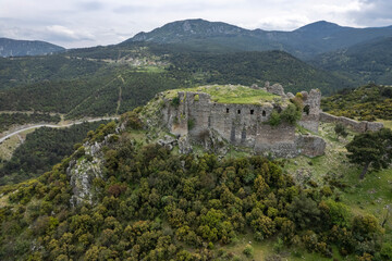 Old castle; Yogurtcu Castle, Manisa - Turkey