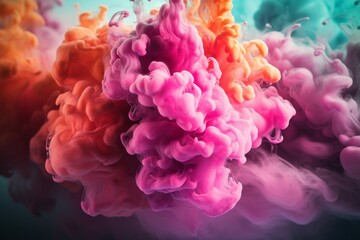 Obraz premium Pink soft pastel. Generate Ai