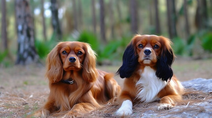 cavalier king charles spaniel dog
