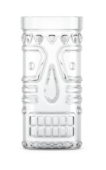 Mai Tai Cocktail Drink Glass Pineapple Style With Liquid 3D Rendering