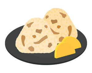 鶏めしのイラスト