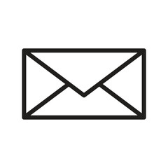 envelope sign symbol vector icon