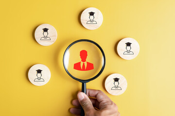 HR or Hiring Human Resources. Selective new career recruitment sites. recruiting with online technology. unemployment finding job search for resume register job interview, find your career