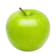Apple isolated on white background, full depth of field