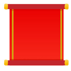 Chinese New Year theme elements Chinese Scroll Lunar New Year