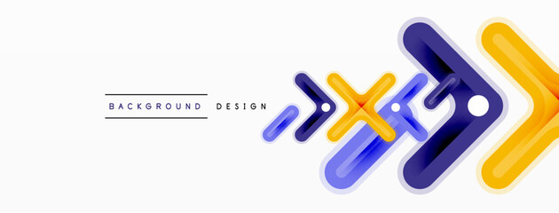 Minimal geometric background cross line. Design for wallpaper, banner, background, landing page, wall art, invitation, prints, posters