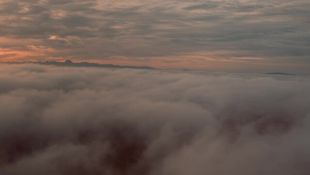 Flying through clouds