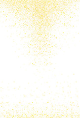 Luxury Abstract Gold Brush Border Stars Glitter Frame PNG File