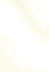 Fototapeta na wymiar Luxury Abstract Gold Brush Border Stars Glitter Frame PNG File
