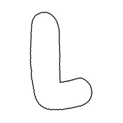 Alphabet letter
