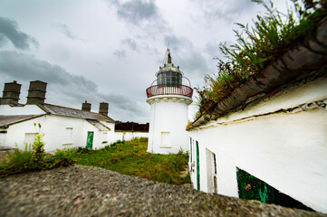 old lighthouse in carlingford lough.