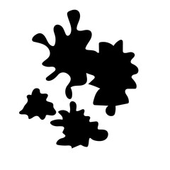 splatter icon vector