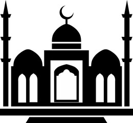 Illustration of a Muslim Mosque