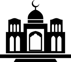 Illustration of a Muslim Mosque
