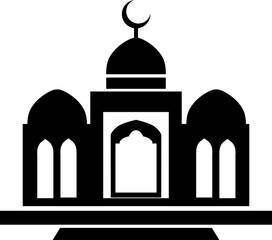 Illustration of a Muslim Mosque