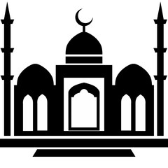 Illustration of a Muslim Mosque