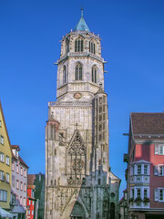Fototapeta na wymiar Kapellenkirche in Rottweil, Germany