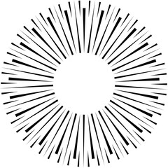 Obraz premium Starburst, sunburst