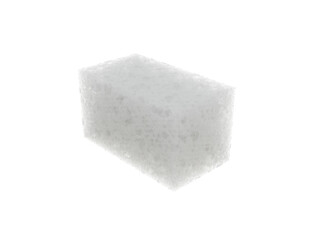 Dishwashing Sponge. 3d render washing