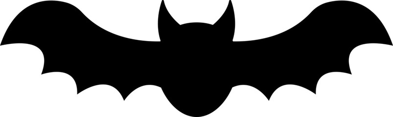 halloween decoration bat flying black horror silhouette background