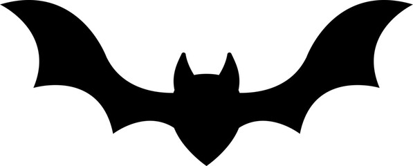 horror flying bat halloween flying black silhouette element