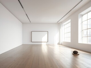 Bare Elegance: Tranquil Minimalist Space