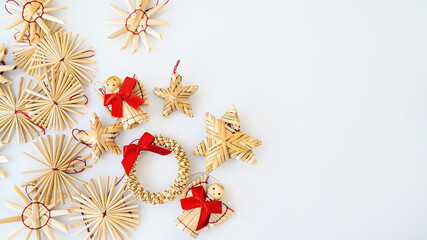 Shrovetide figurine made of straw. a talisman and a symbol of the passing winter. a small doll is a symbol of Shrovetide week, an effigy for burning as a symbol of the end of winter.