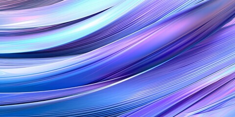 Right Blue and Purple Lines on an Abstract Background, in the Style of Light Silver, Generative AI