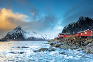 Ferienhaus am Fjord in Norwegen