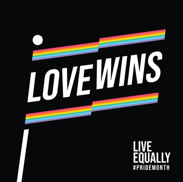 Pride month celebrates icon signage vector