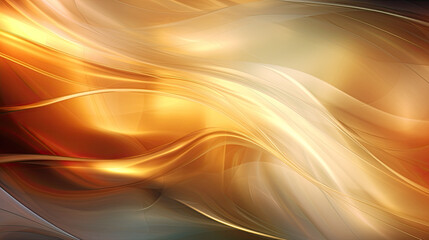 Golden Light Background Illustration