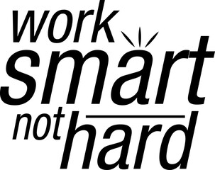 Vector typography with the quote 