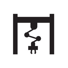 Indusrty Machine Robot Icon