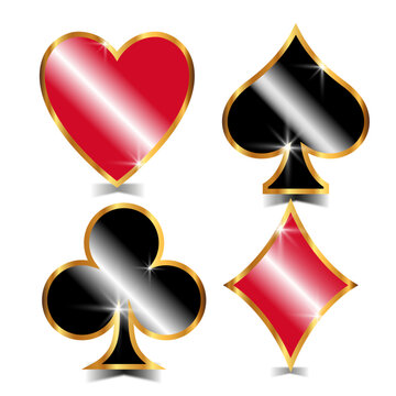 Casino poker. Cards. vector Illustration 