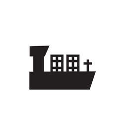 Boat Cargo Transport Icon
