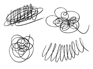 Sketch hatching. Pen doodle freehand line strokes chalk scribble black line sketch grunge handmade vector abstract textures. Scribble chalk, sketch freehand line drawing illustration. EPS10.