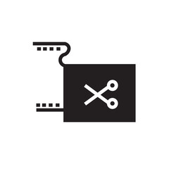 Clip Cut Edit Icon