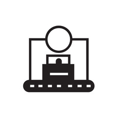 Obraz premium Production Factory Plant Icon