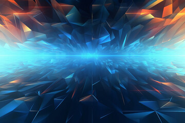 A Vibrant and Dynamic Digital Abstract Background, Generative AI.