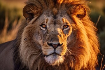 Pride and Power: Captivating Lion Image