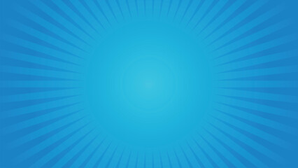blue burst lines vector background, glowing lines zoom out effect background 