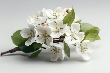 white cherry blossom