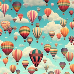 Obraz premium hot air balloon