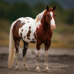 Obraz premium horse in the field