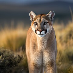 Fototapeta premium lion cub panthera leo